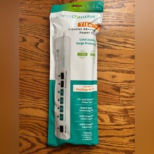Simply Conserve 7-Outlet Advanced Power Strip